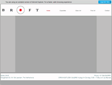 Tablet Screenshot of broftgalleries.com